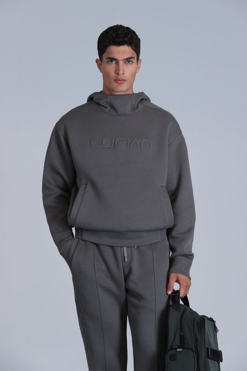 Lufian Erkek Robust Sweatshirt 112030136 Yeşil Yeşil